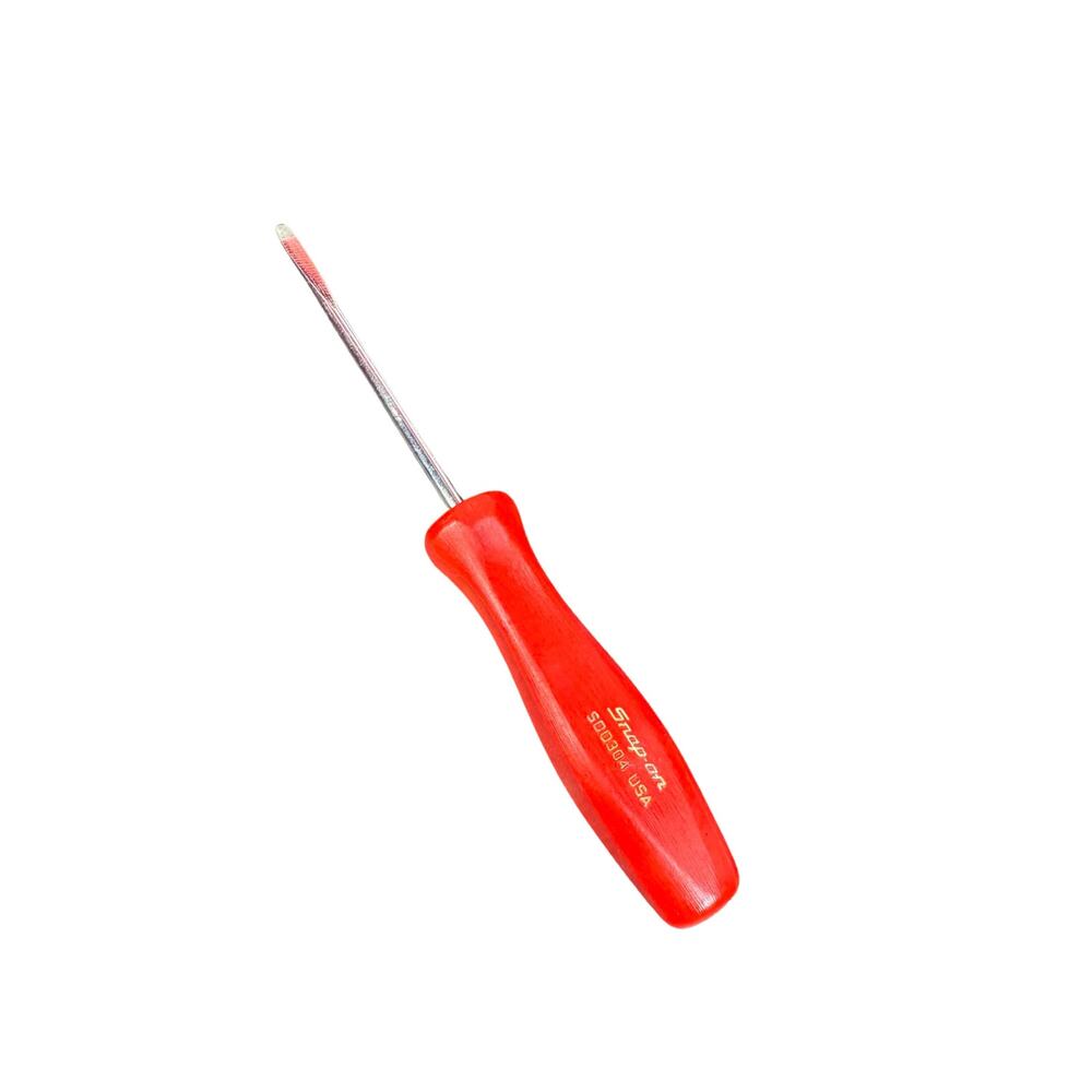 Vintage Snap-on Tools SDD304 Mini Hard Handle Flat Tip Screwdriver vintage